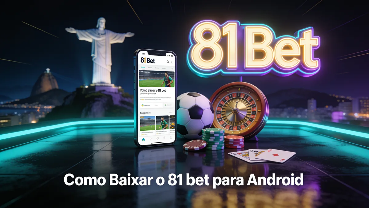 Como Baixar o 81 bet para Android — 81 bet no Brasil